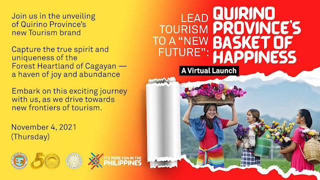 Quirino province to launch new tourism brand online