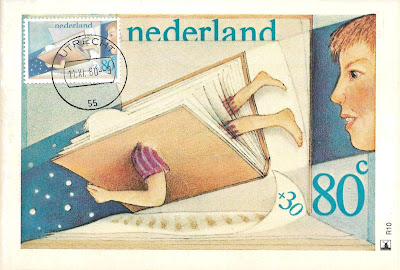 Maxicard  "Kinderpostzegels" - Pays Bas 1980