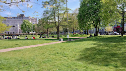 Kennedy Memorial Park(Eyre Square ) in Galway City of Ireland.
