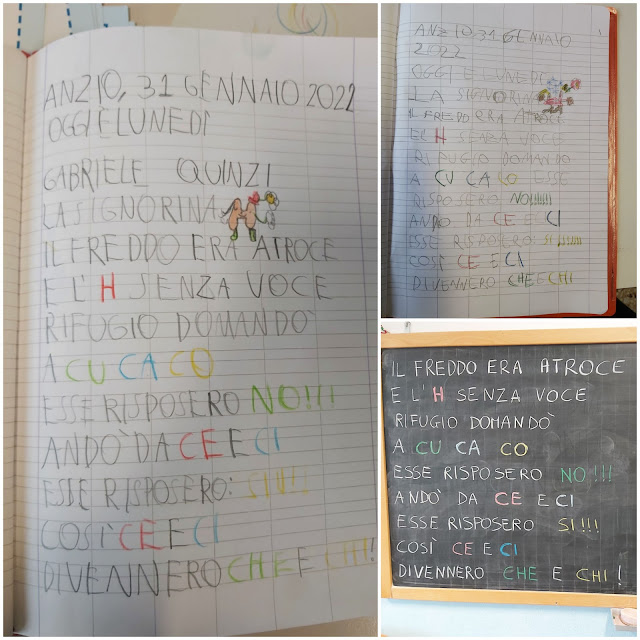 "La signorina H" - Classe 1 C - Scuola primaria - Ambrosini