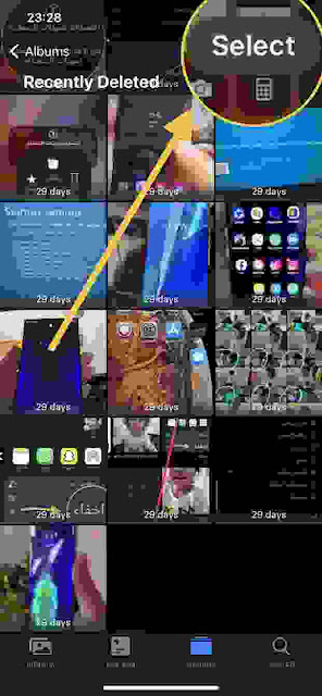 استرجاع الصور المحذوفه من الايفون بدون نسخة احتياطية