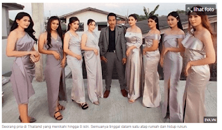 Nikahi Hingga 8 Wanita, Semua Istri Pria Ini Tinggal Satu Atap dan Hidup Rukun, Ini yang Dia Lakukan