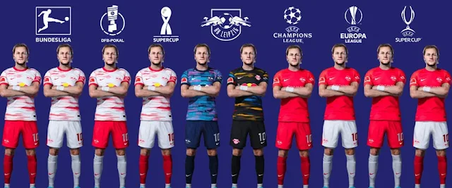 RB Leipzig 2021-2022 Kitpack For eFootball PES 2021