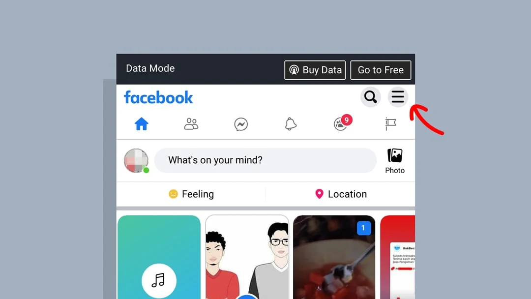 Cara mengubah bahasa di Facebook Lite terbaru - 1