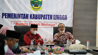 Exit metting BPK RI, Bupati Harap Lingga Raih WTP Lagi