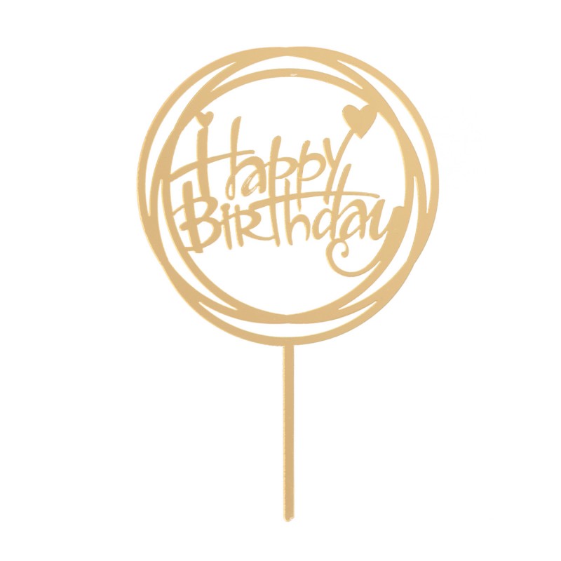 Topper de bolo - Happy Birthday | Troll - Soluções para eventos