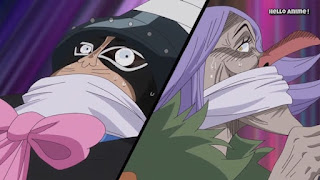 ワンピースアニメ WCI編 824話 ブリュレ ディーゼル | ONE PIECE ホールケーキアイランド編