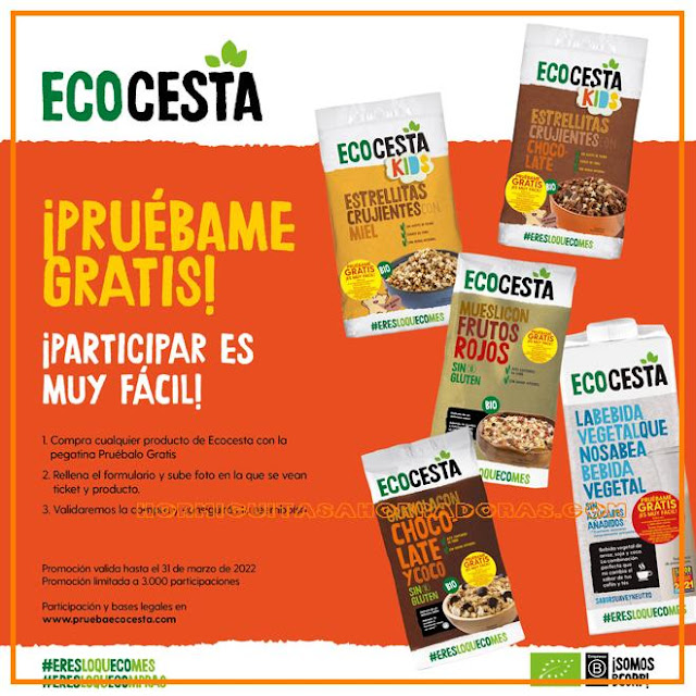 Prueba gratis la gama de productos Ecocesta