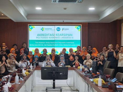 Visitasi Lapangan Akreditasi Unit Kearsipan Politeknik Kesehatan Kemenkes Jakarta III