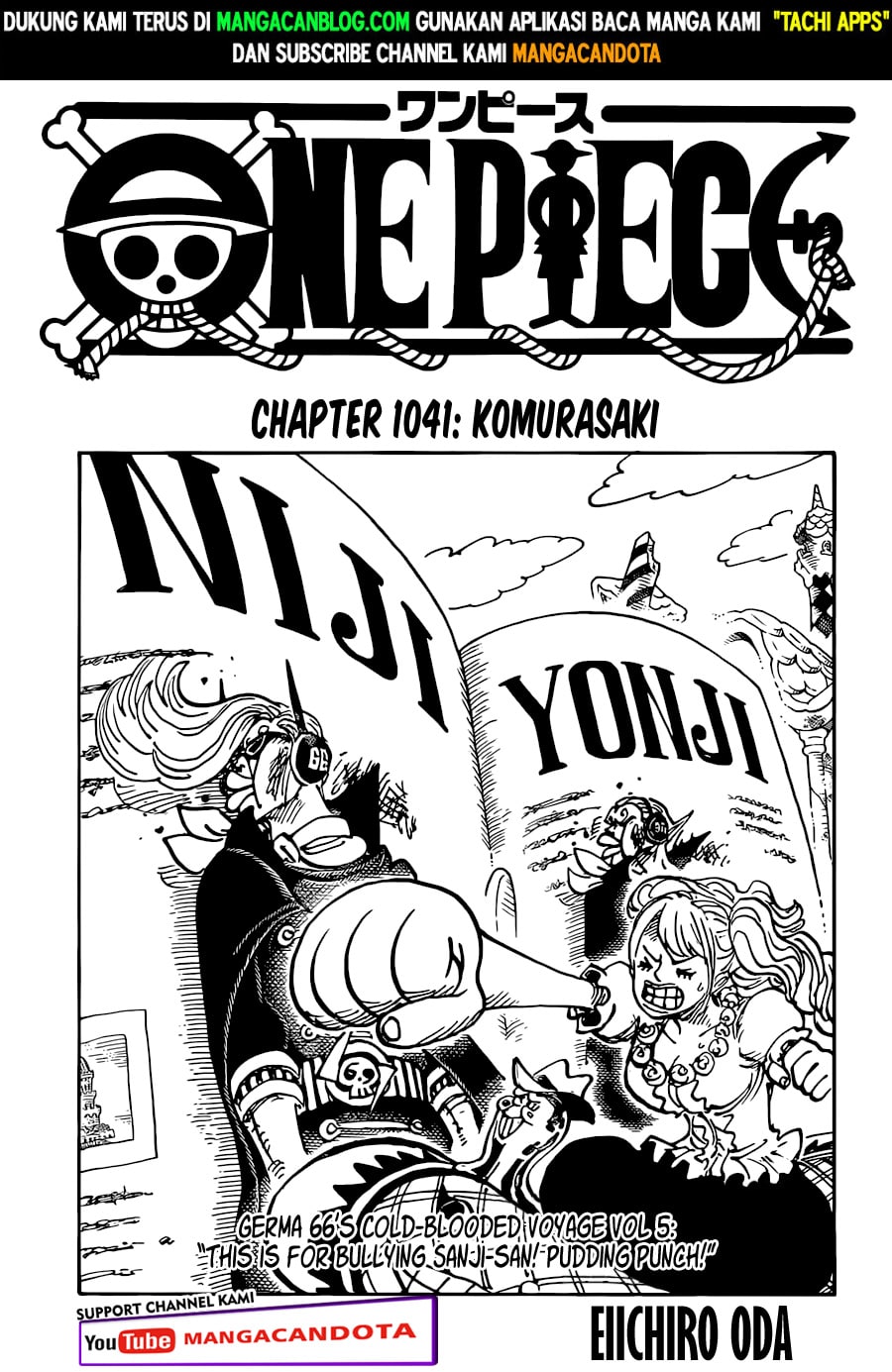 Manga One Piece Chapter 1041 Bahasa Indonesia