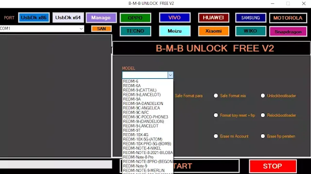 B-M-B Unlock Tool V2