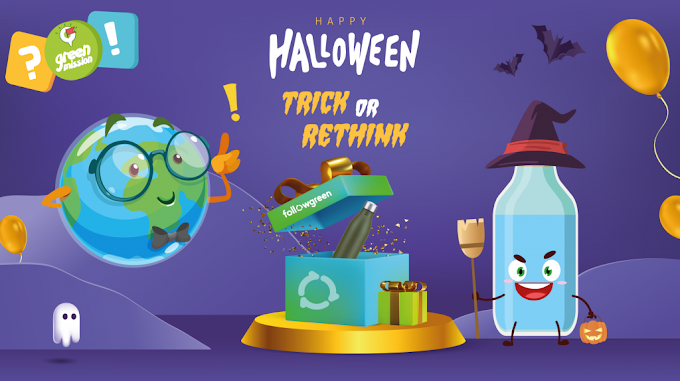 Trick or Re Think; – Green Mission» Δεν αφήνουμε την πλαστική ρύπανση να τρομάξει τον πλανήτη