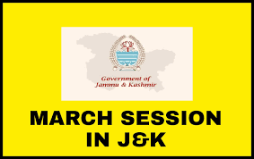 March Session In Jammu and Kashmir – Official Order and Uniform Academic Calendar Released