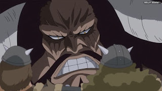 ワンピースアニメ 779話 カイドウ 怒り上戸 | ONE PIECE Episode 779