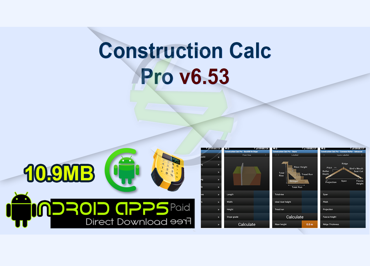 Construction Calc Pro v6.53