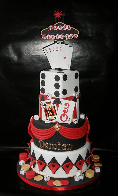 casino cake ideas