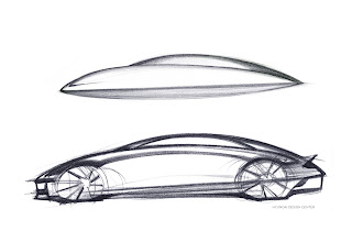 Hyundai IONIQ 6, i primi sketch