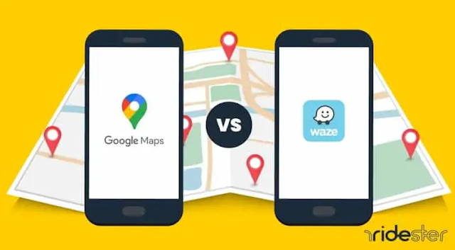 Aplikasi Waze vs Google Maps