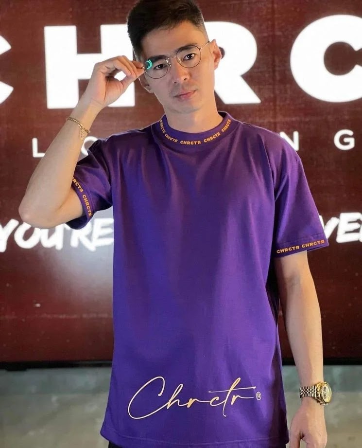 CHRCTR Clothing purple t-shirt