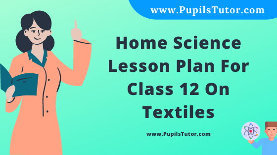 Free Download PDF Of Home Science Lesson Plan For Class 12 On Textiles Topic For B.Ed 1st 2nd Year/Sem, DELED, BTC, M.Ed On Mega Teaching  In English. - www.pupilstutor.com