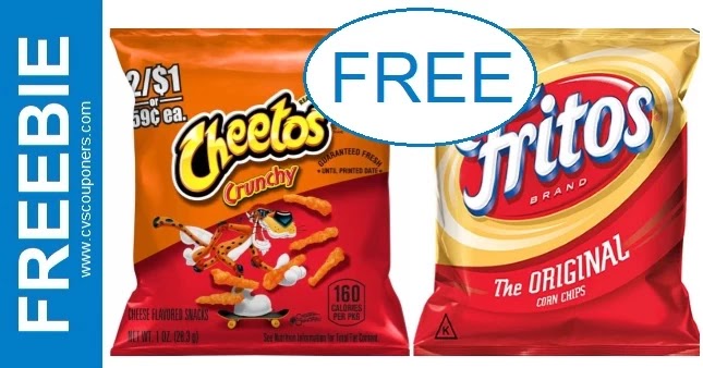 FREE Fritos Lays or Cheetos Chip Bags