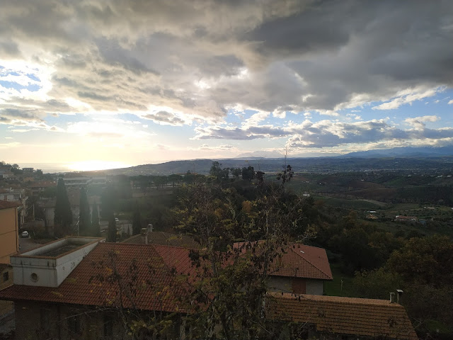 Panorama dal comune di Colonnella