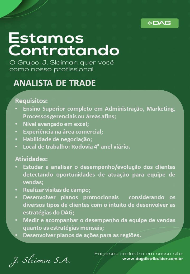 ANALISTA DE TRADE