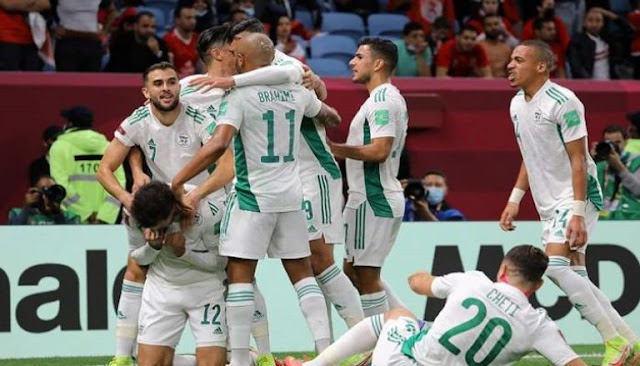  موعد مباراة الجزائر وقطر اليوم الأربعاء 15-12-2021 في نصف نهائي كأس العرب 2021