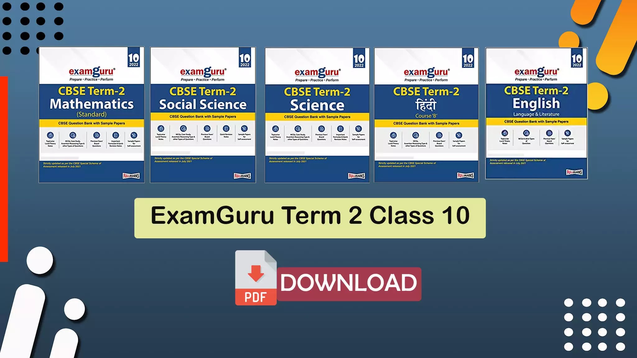 sample question paper term 2 class 10