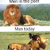 Men past/today