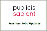 Publicis Sapient Freshers Recruitment