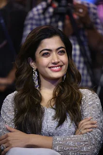 Rashmika Mandanna stills at Pushpa Movie Thanks Meet