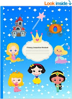 Primary Story Journal ♥ Princess Notebook