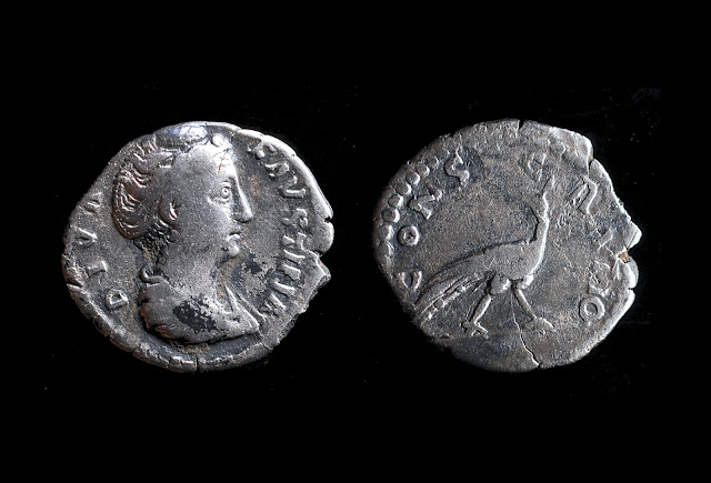 FAUSTINA (138-140) ezüst denarius