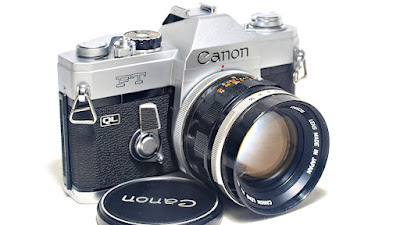 Canon FT QL (Chrome) Body #435, Canon FL 50mm 1:1.4 #657