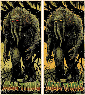 Marvel’s Man-Thing Screen Print by Francesco Francavilla x Mondo