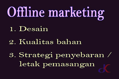 Offline marketing | Ini konsepnya