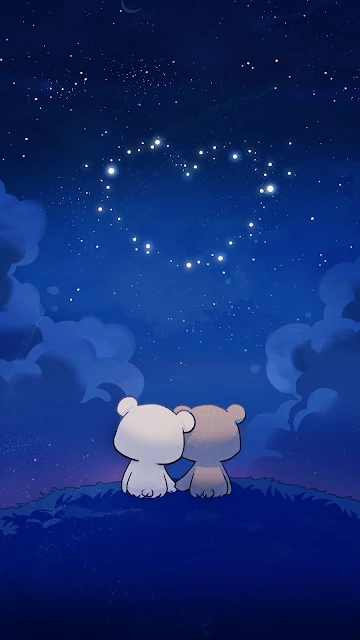 Cute Wallpaper For Girls Heart Stars