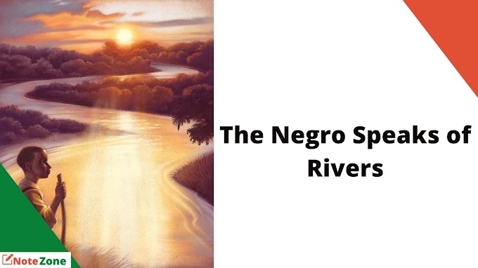 Critical Appreciation of The Negro Speaks of Rivers