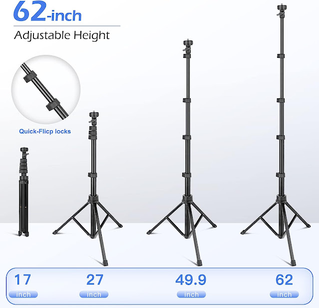 Tripod Phone Stand and Extendable Selfie Stick
