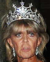 diamond nine prong tiara sweden queen sophia princess birgitta