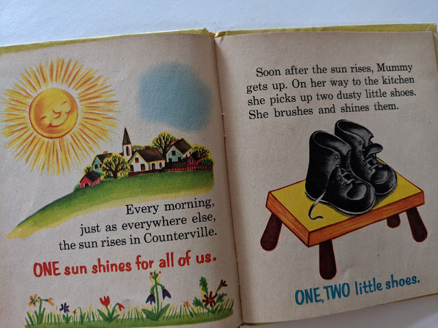 picture of children's book pages with artwork