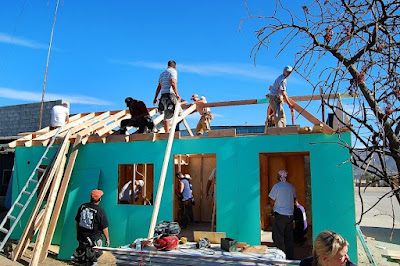 Construyendo una casa en México