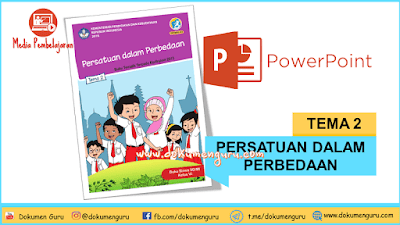 Media Pembelajaran PowerPoint Kelas 6 SD Tema 2 Persatuan dalam Perbedaan