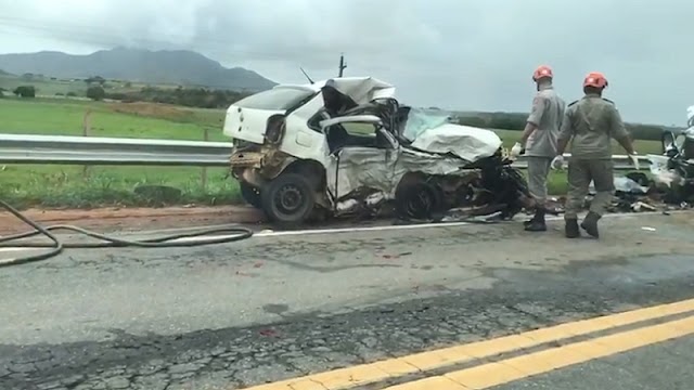 Vítimas de acidente na BR-356 em Outeiro estão em estado grave no HFM