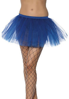 blue tutu