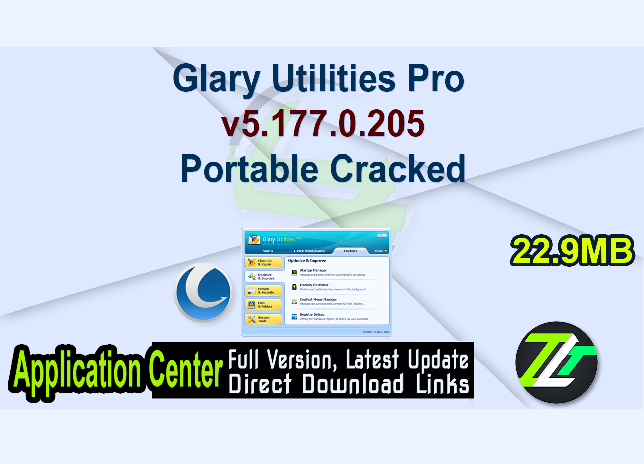Glary Utilities Pro v5.177.0.205 Portable Cracked