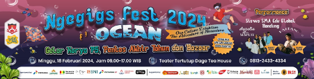 Ngegigs Festival 2024 "OCEAN: Our Culture Exhibition, The Adventure of Nusantara" Lebih Dinamis, Lebih Seru!