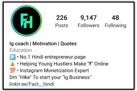 Entrepreneur-Bio-For-Instagram
