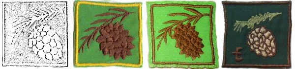 La Insignia del Bosque de Scouts de España con variedades para coleccionar insignias scouts